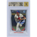 Aaron Nola Signed 2014 Bowman Chrome Draft #CDP4 | Beckett 9.5