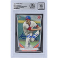 Aaron Nola Signed 2014 Bowman Draft 1st Bowman Asia #DP4 | Graded 10
