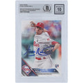 Aaron Nola Signed 2016 Topps #133 Rookie Card | Beckett 10