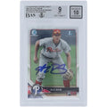 Alec Bohm Signed 2018 Bowman Chrome Draft #BDC-25 Card | Beckett Graded 9