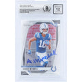 Adonai Mitchell Signed 2024 Panini Prizm #303 Rookie Card | Beckett 10