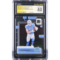 Aidan Hutchinson Signed 2022 Panini Clearly Donruss Rated Rookie #63 | CGC 10