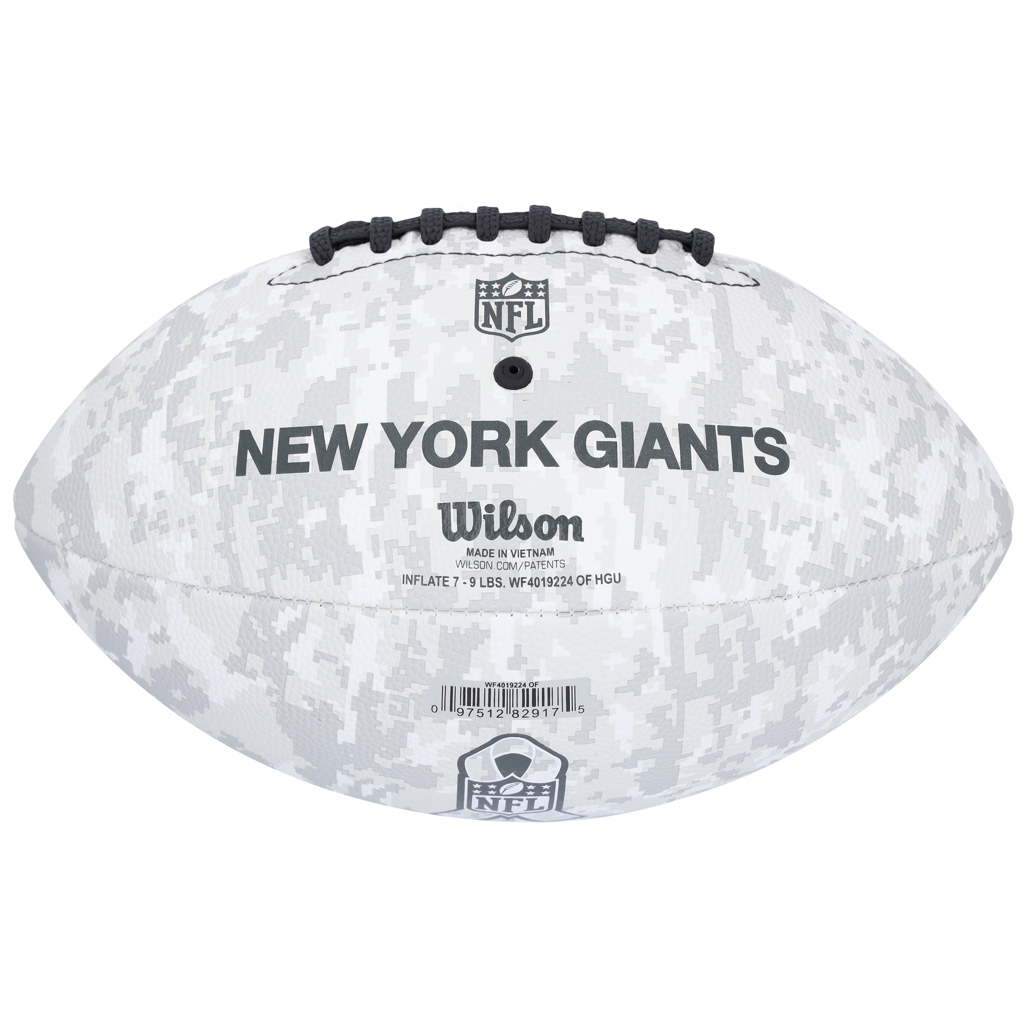 Theo Johnson New York Giants Autographed Fanatics Authentic Wilson 2024 Salute To Service Football