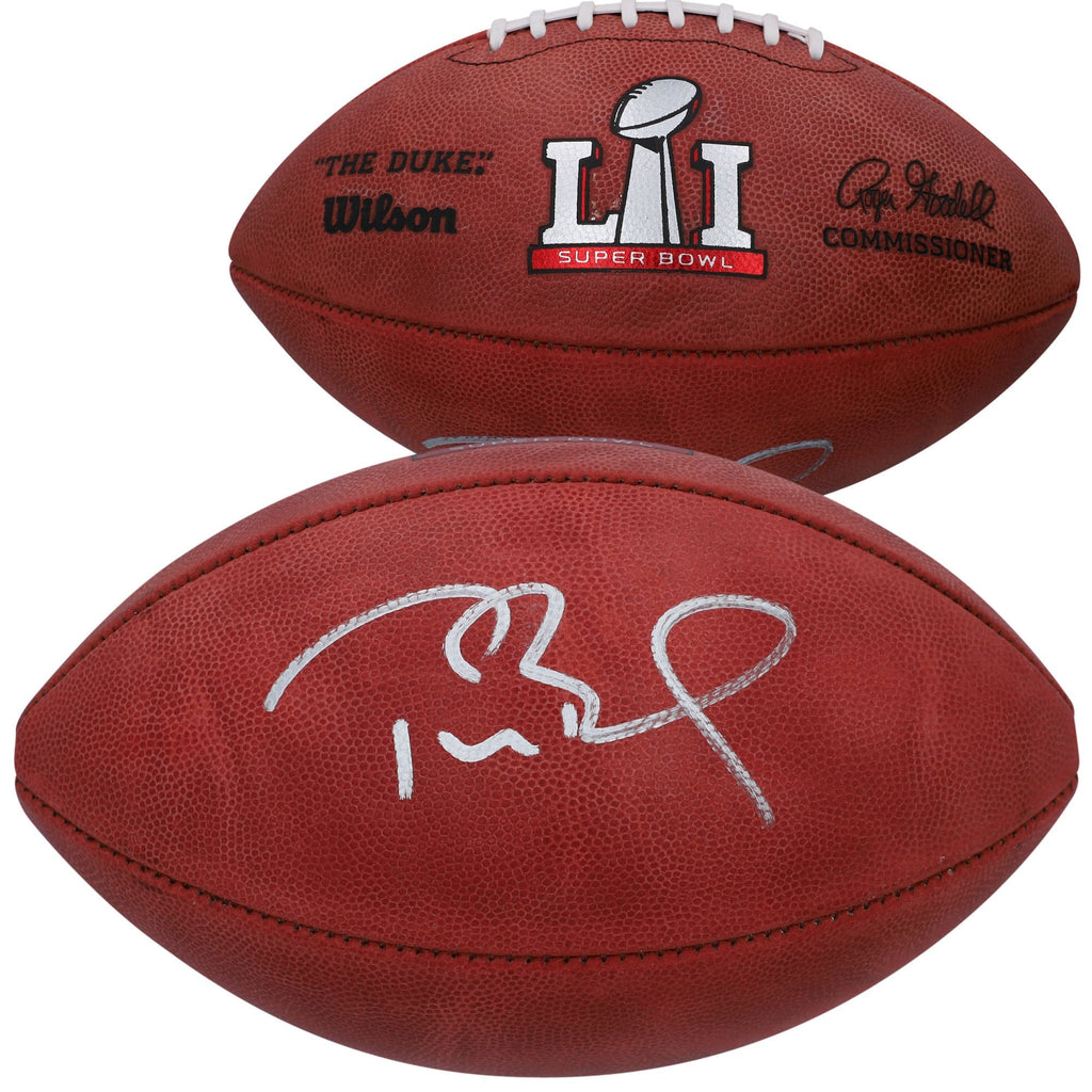 Tom Brady New England Patriots Fanatics Authentic Super Bowl LI Champions Autographed Super Bowl LI Pro Football