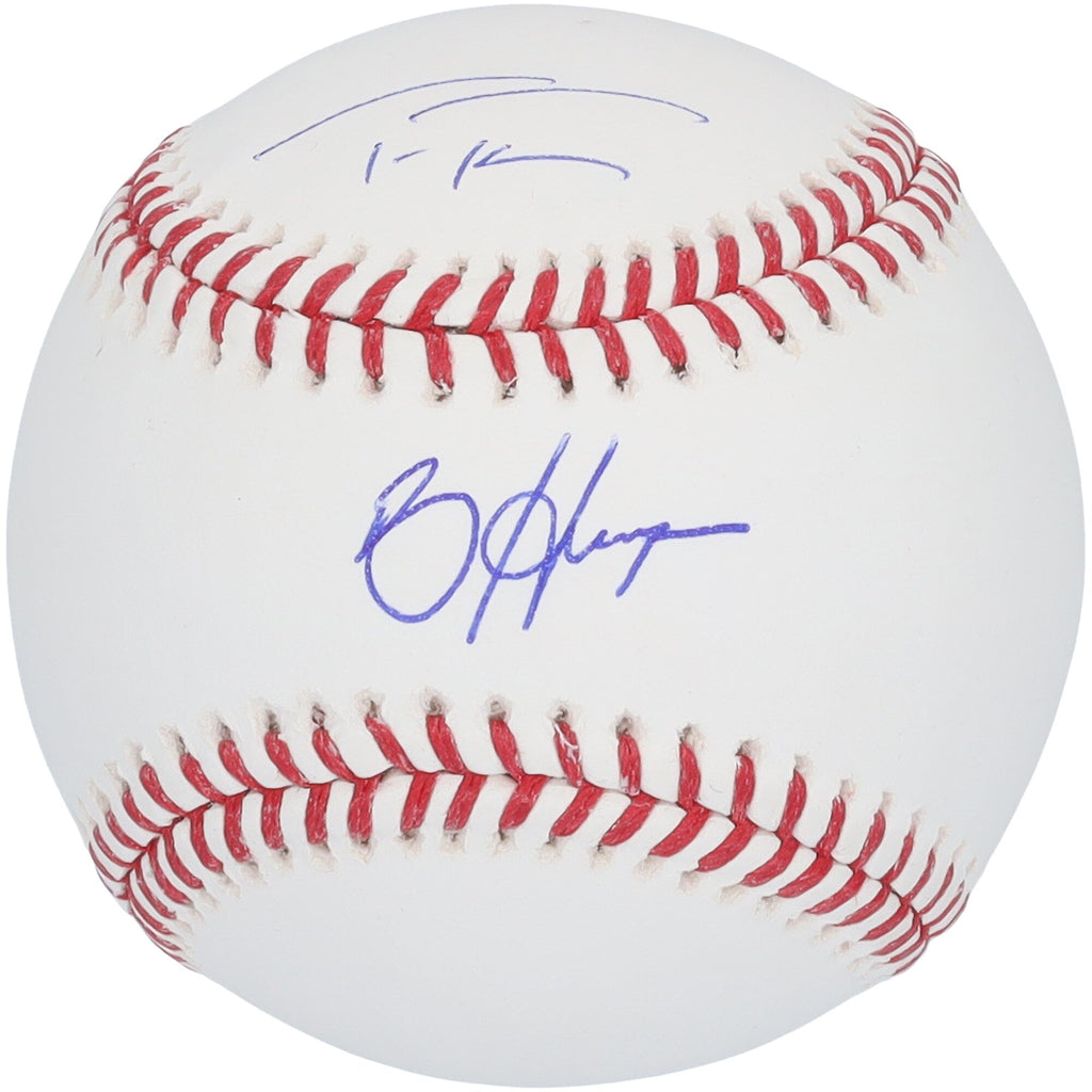 Trea Turner & Bryce Harper Philadelphia Phillies Autographed Fanatics Authentic Baseball