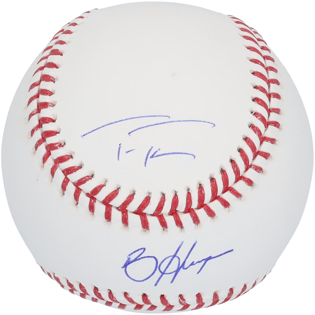 Trea Turner & Bryce Harper Philadelphia Phillies Autographed Fanatics Authentic Baseball