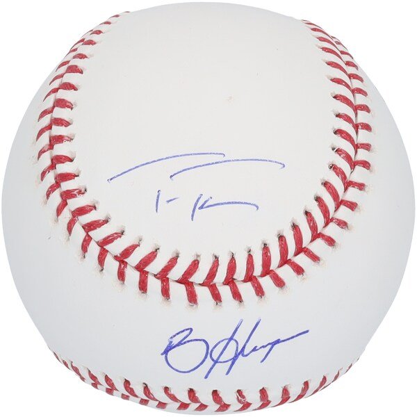 Trea Turner & Bryce Harper Philadelphia Phillies Autographed Fanatics Authentic Baseball