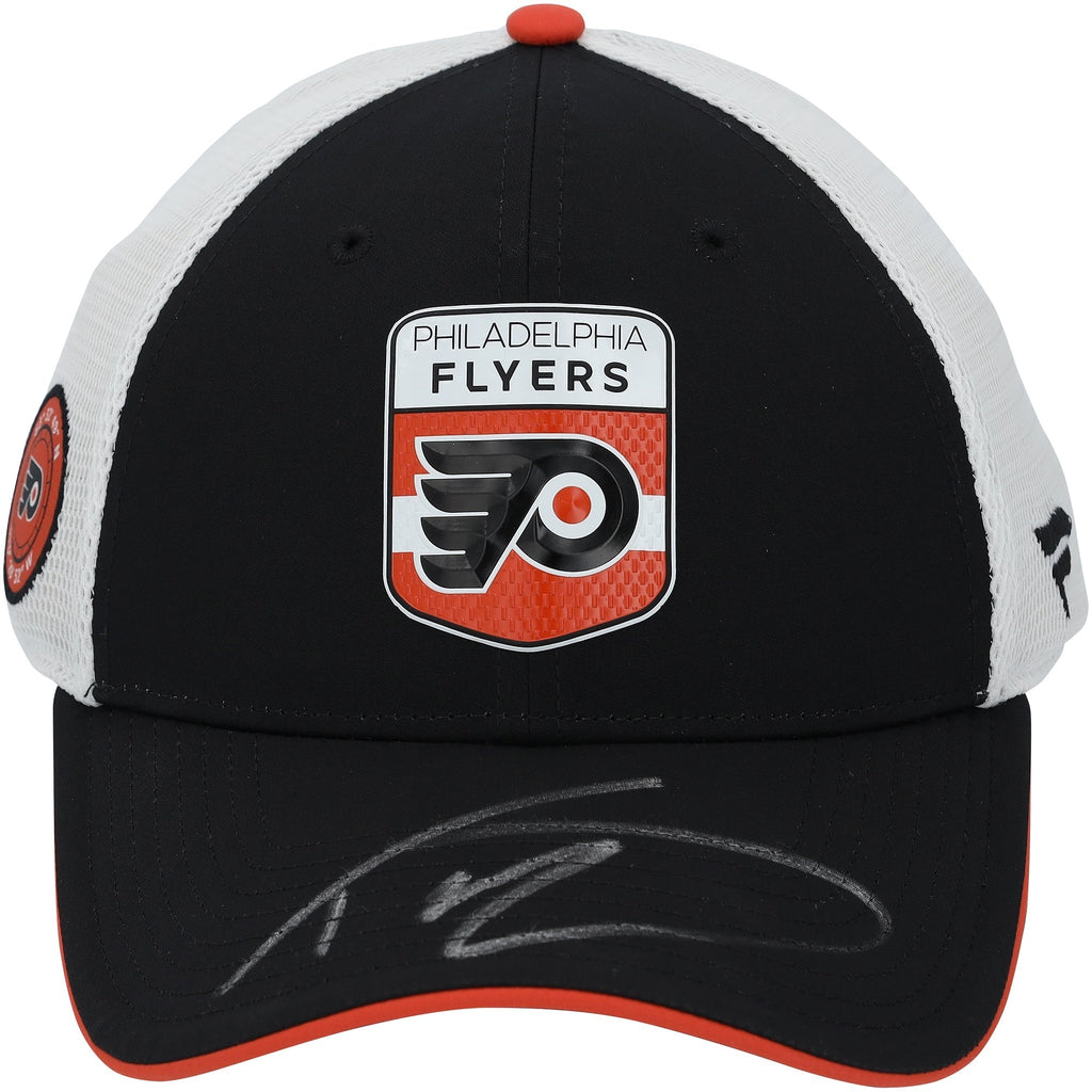 Trevor Zegras Philadelphia Flyers Autographed Fanatics Authentic Draft Fanatics Cap