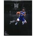 Tyrese Maxey Philadelphia 76ers Fanatics Authentic Autographed 16" x 20" Lay Up in Royal Photograph