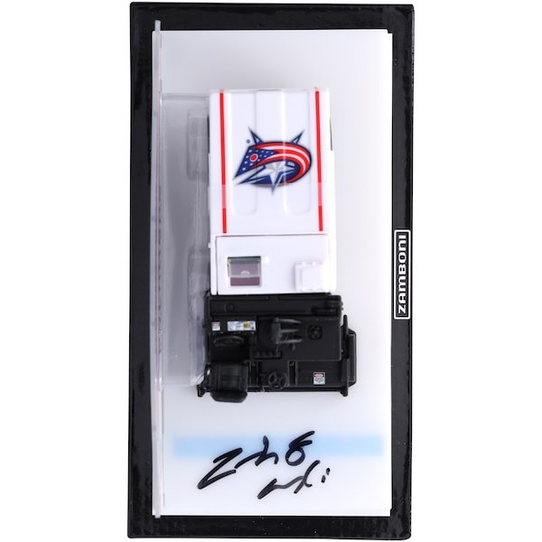 Zach Werenski Columbus Blue Jackets Autographed Fanatics Authentic 1:43 Scale Die-Cast Zamboni