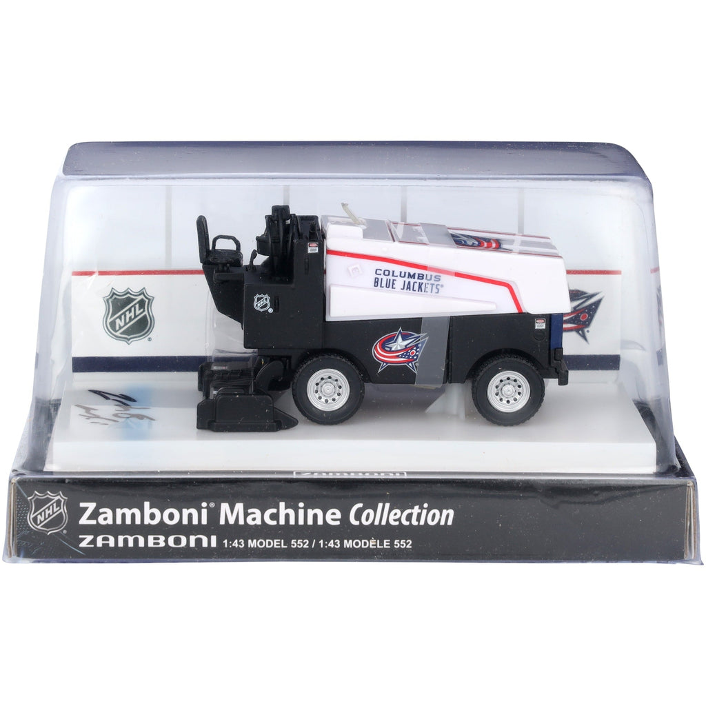 Zach Werenski Columbus Blue Jackets Autographed Fanatics Authentic 1:43 Scale Die-Cast Zamboni