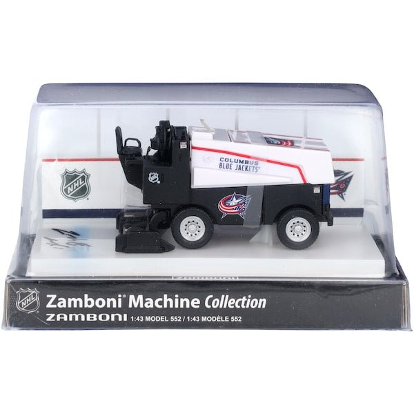 Zach Werenski Columbus Blue Jackets Autographed Fanatics Authentic 1:43 Scale Die-Cast Zamboni