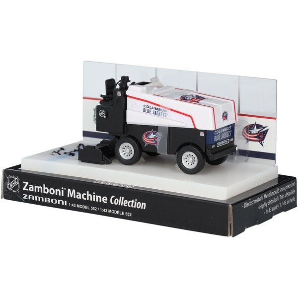 Zach Werenski Columbus Blue Jackets Autographed Fanatics Authentic 1:43 Scale Die-Cast Zamboni