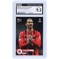 Zlatan Ibrahimovic AC Milan 2022-23 Topps Now UEFA An Icon Retires #125 CGC Authenticated 9.5 Card